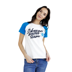 Siberian Super Team T-shirt for women (color: white, size: M) 107015